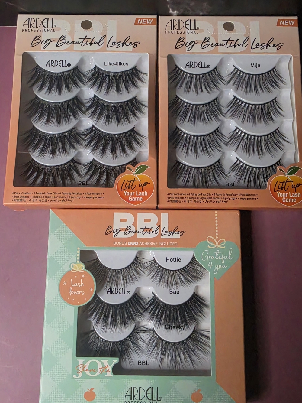 Ardell Big Beautiful Lashes Multi-Pack – Black False Eyelashes